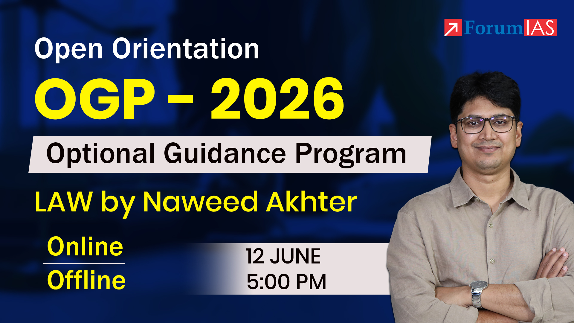 Open Orientation on LAW OGP